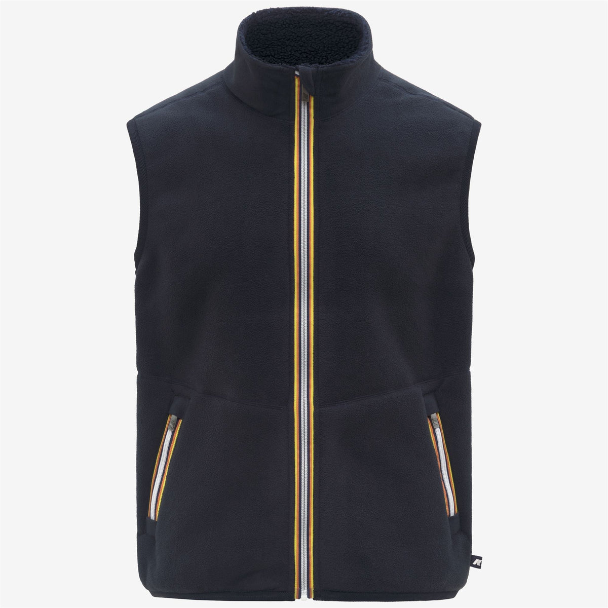 YANNICK SHERPA POLAR DOUBLE - Polaire - Gilet - Homme - Blue Depth-Blue Depth