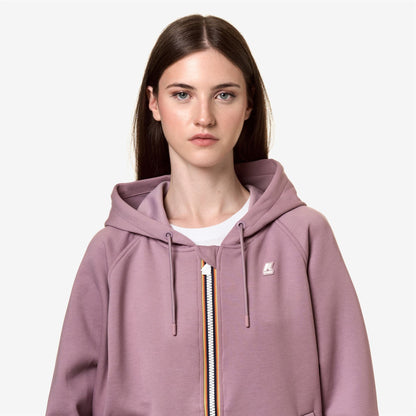LYDIE LIGHT SPACER - Polaire - Veste - Femme - Violet Dusty