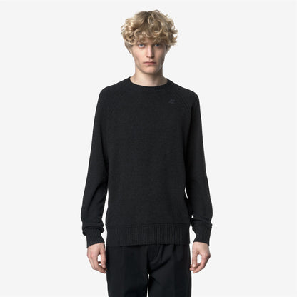 SEBAS WOOL CASHMERE - Maille - Pull-over - Homme - Carbon Mel