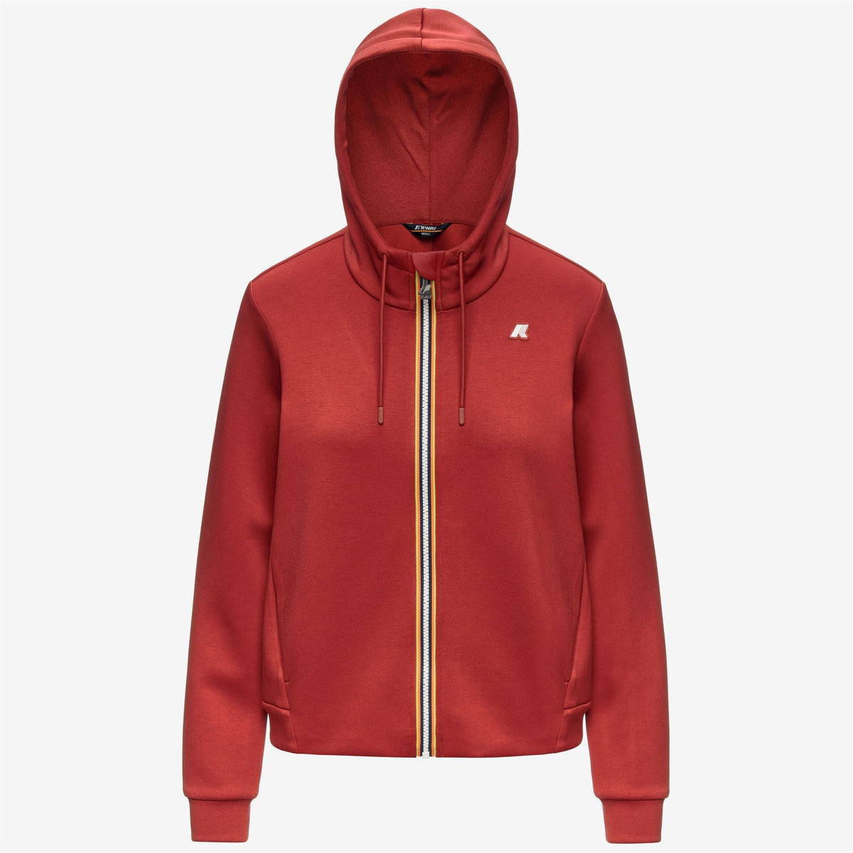 DEVA LIGHT SPACER - Polaire - Sweat à capuche zippé intégral - Femme - Red Dk Chili