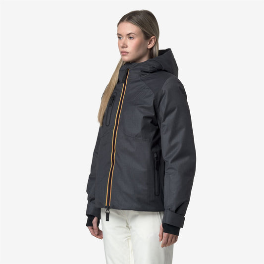 TAILLEFER 2L - Vestes - Milieu - Femme - Grey Grisaille
