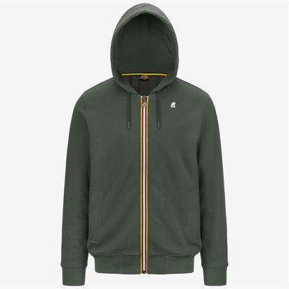 ANTHONY - Polaire - Veste - Homme - GREEN BLACKISH