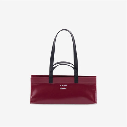 MAMIE BAGUETTE - Sacs - Baguette - Unisexe - Red Dk Amaranto